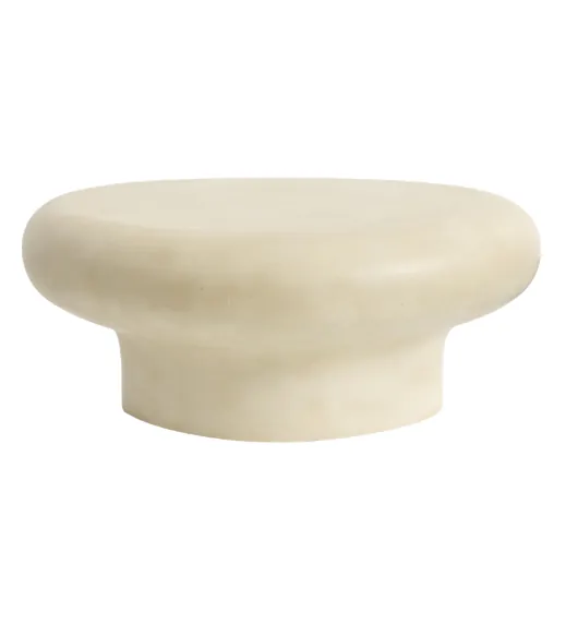 Vila Concrete Round Outdoor Coffee Table